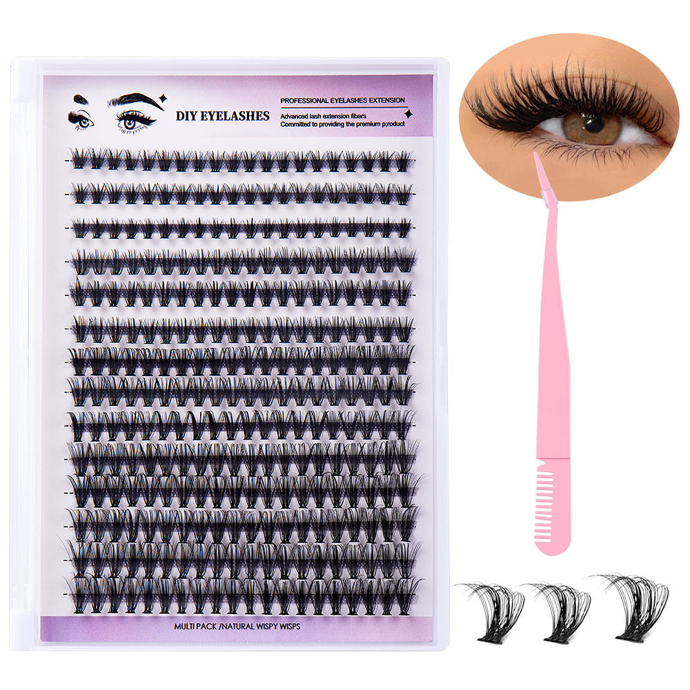 Segmented Natural Thick Eyelash