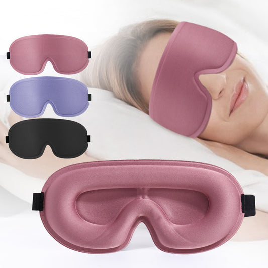Sleeping Eye Mask 3D Deep Contoured Sleep Mask- Lash Extensions No Pressure -Blindfold Sleeping Eye Mask Women Men Side Sleepers